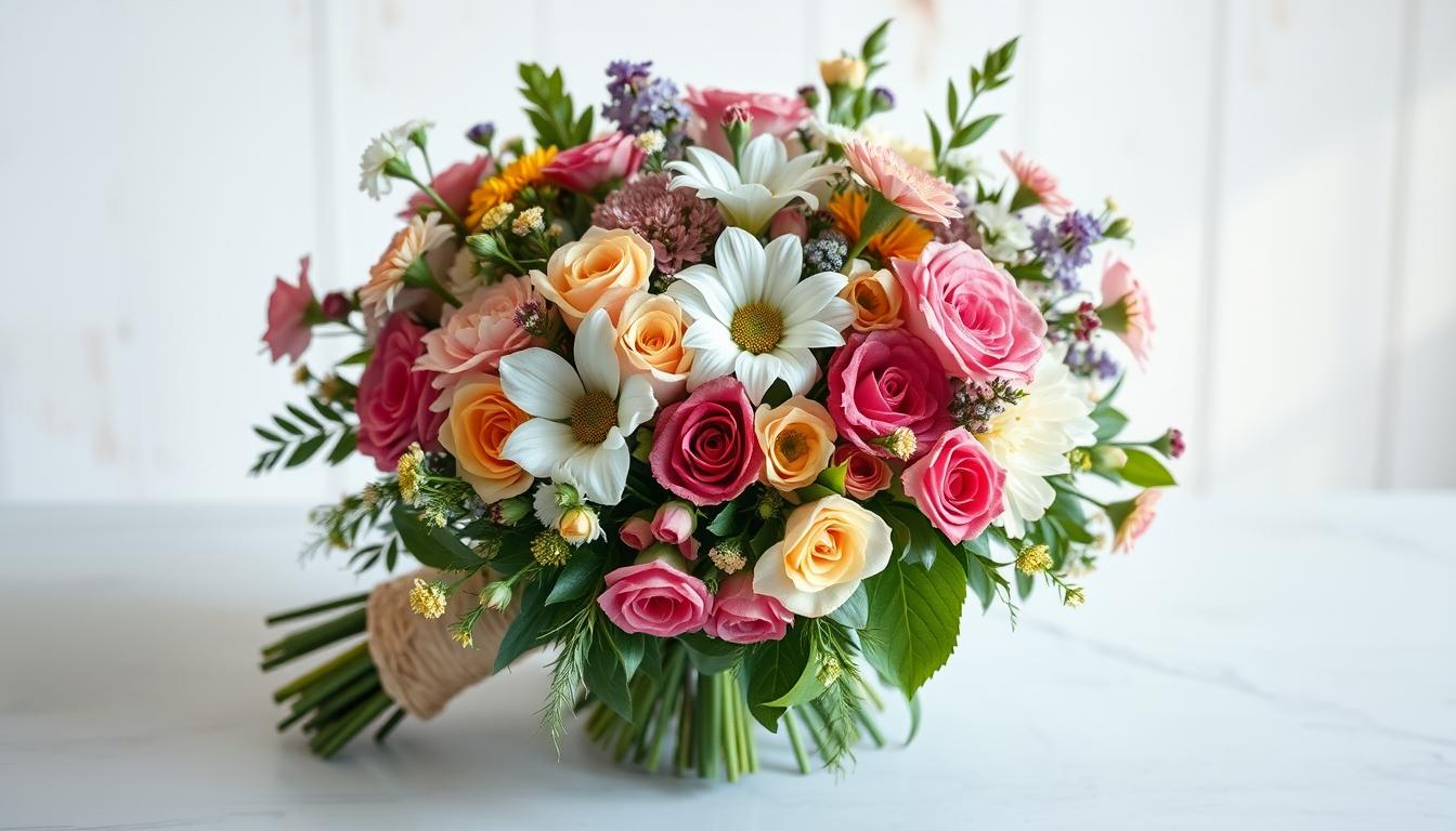 Seasonal flower arrangements